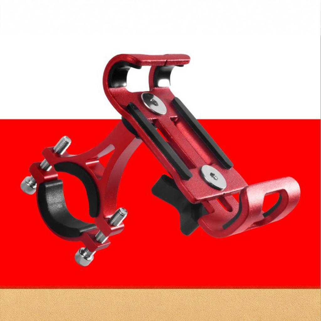 Aluminum Alloy  Phone Holder Electric Car Bracket Navigation Motorcycle Riding Accessories Lightweight Portable Design