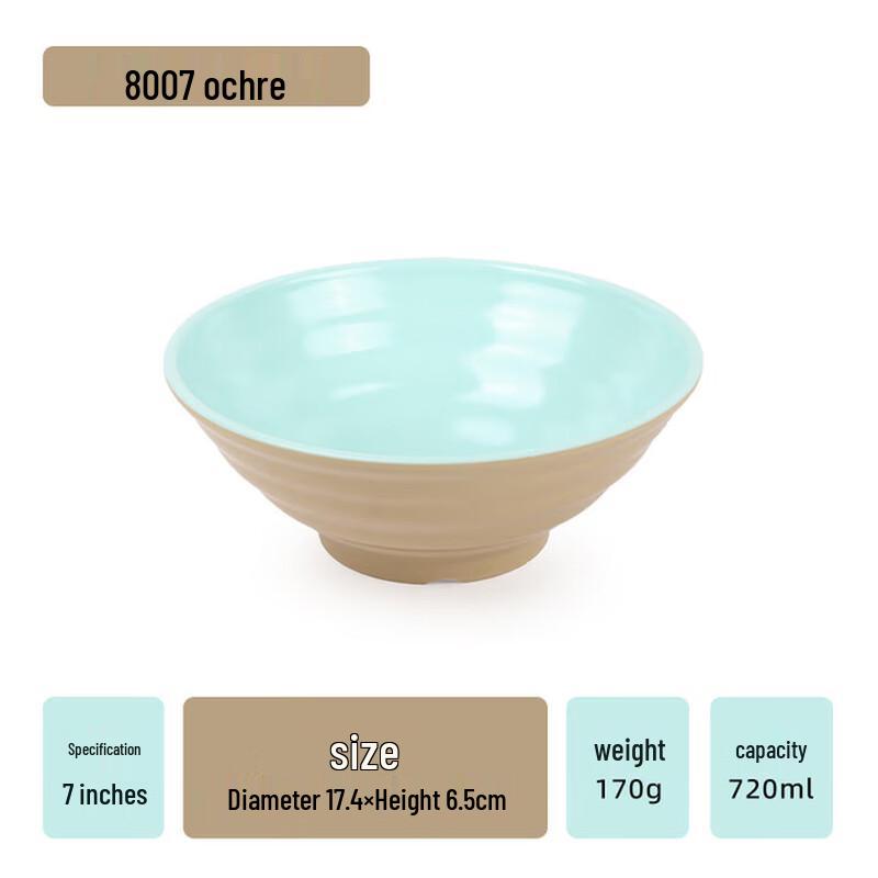 ZLIII Commercial Melamine Noodle Bowl