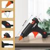 20W Glue Gun, 90-Second Rapid Heat-Up, Includes 30 Sticks, Lightweight, Quick-Drying, Leak and Burn-Resistant, Improved Stand, Strong Adhesive, Repair