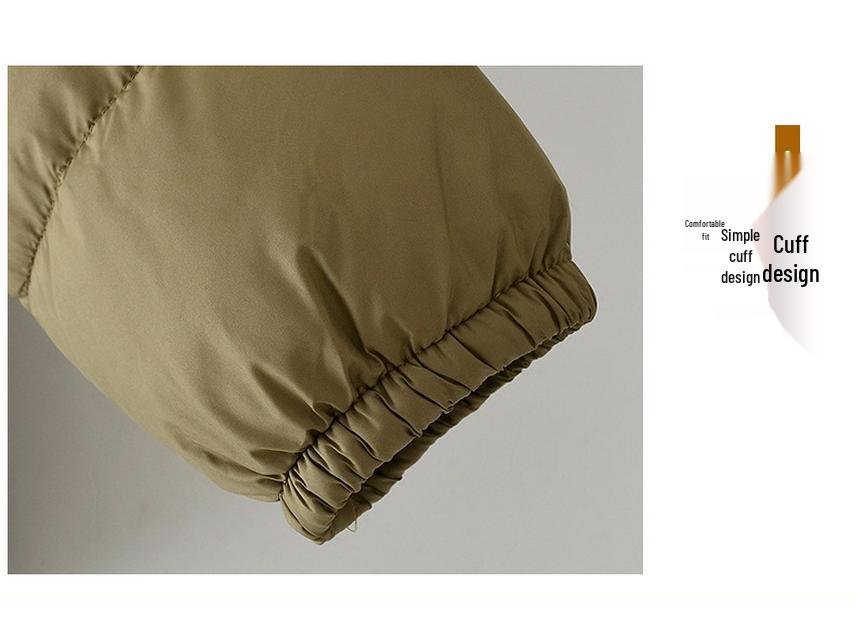 Korean Style Lightweight Down Jacket for Middle-aged Women