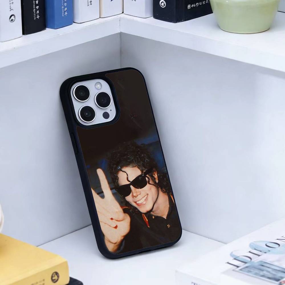 Singer Michael J-Jackson  Phone Case For iPhone 14,16,15,13,17,12,Plus,Pro,Max Magnetic For Magsafe Frosted Cover