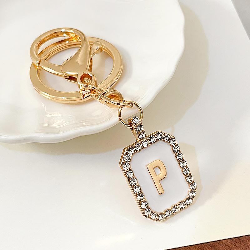 

Новинка 2023 года, подвеска, рюкзак, кольцо, кошелек, сумка, стразы, брелок с буквами, блестящий шарм с алфавитом, мода