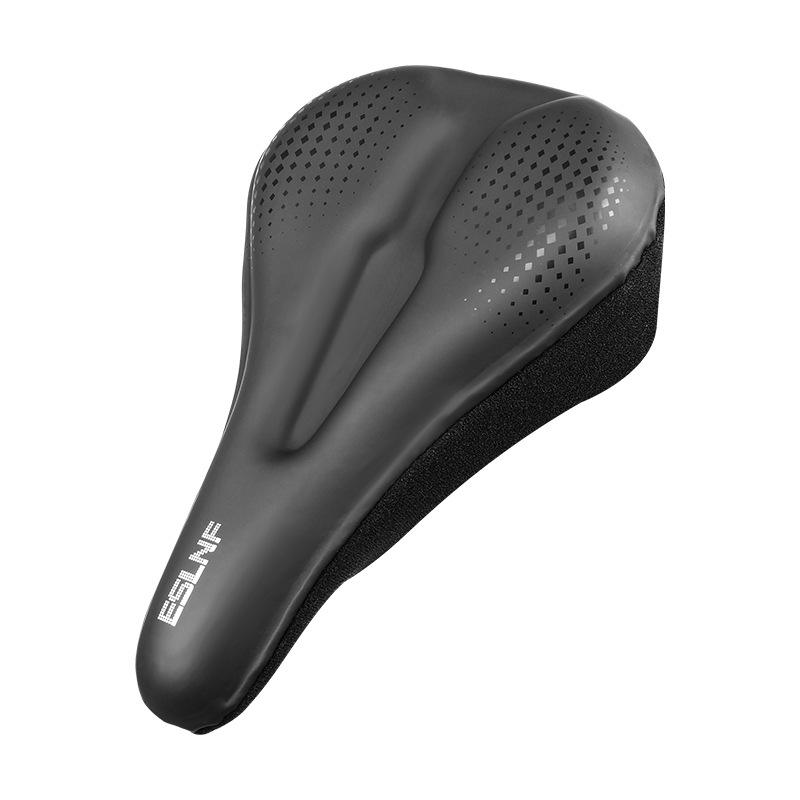 

ESLNF bicycle seat cover road bike soft fart cover silicone shock absorber thickened soft comfortable mountain bike seat cover average size