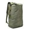 Large Capacity Khaki Canvas Backpack Men's Adjustable Travel Mountaineering Backpack Men's Backpack