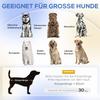 Dog Sofa for Large Dogs Up To 30 Kg, Padded, Pine Wood Legs, 98 X 67 X 25 Cm, Gray