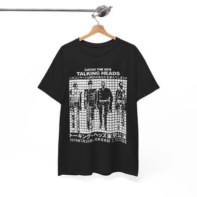 TALKING HEADS T-Shirt- Retro 80s New Wave Post-Punk Art Rock Music Unisex Shirt