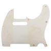 Scud Telecaster Pickguard, '62 Style, White, 1-Ply, Relic Finish, 8-Hole, TC-62RW1P