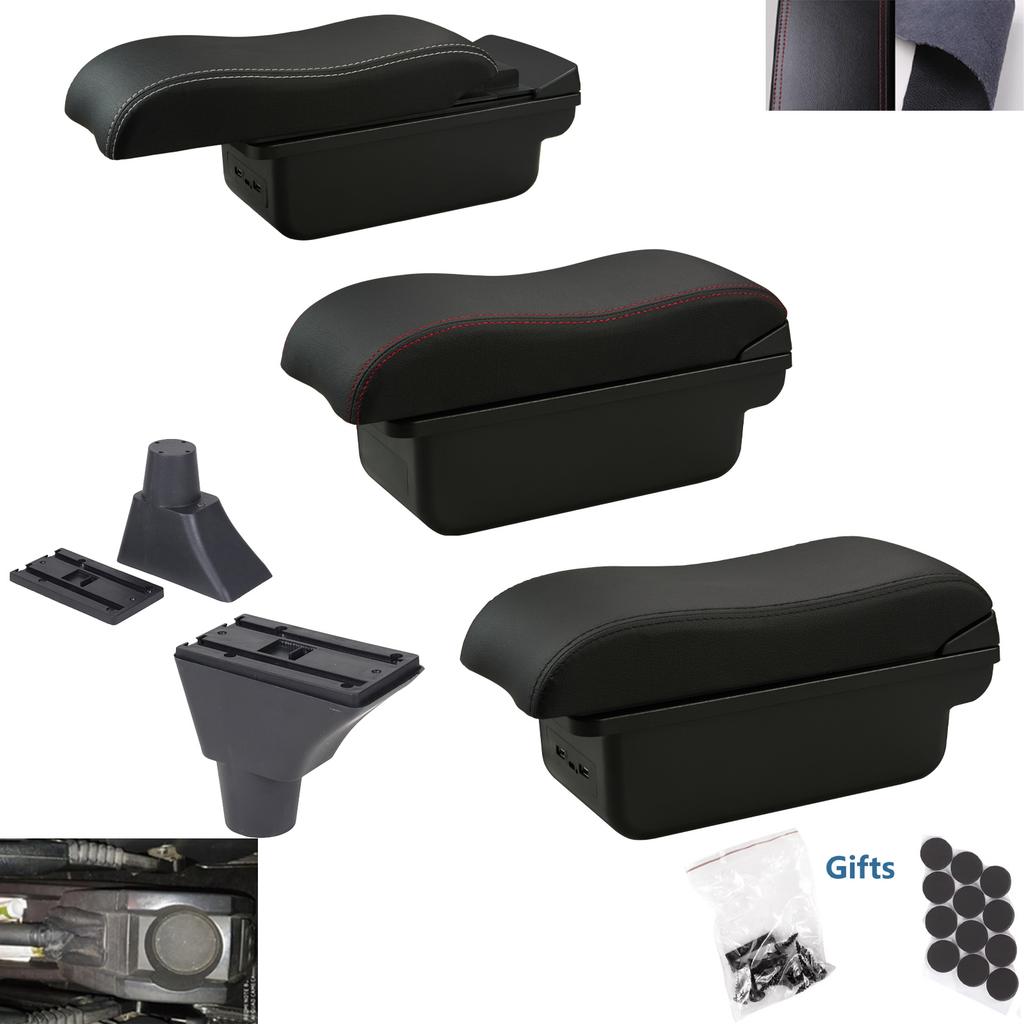 For Opel Meriva Armrest Box For Opel Meriva Car Armrest Box Center Console Store box USB Port Dedicated Retrofit Car Accessories