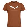 Salewa SOLIDLOGO DRY Men's T-shirt Brown 00-0000027018_7240 R M