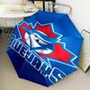 Blue Jays Baseball Season Umbrella Folding umbrella, automatic umbrella 8-Frame for Travel, camping Use Gift for Halloween Christmas