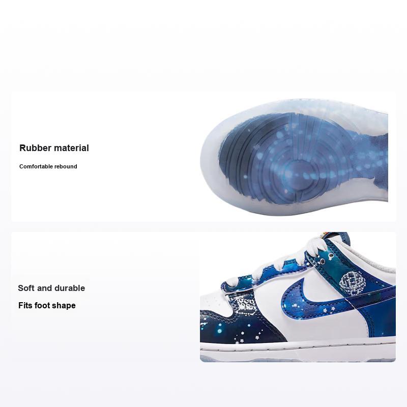 LEGO x Nike Dunk Low PS Galaxy Детские кроссовки Синий Белый Храбрый-синий IM1447-100 28