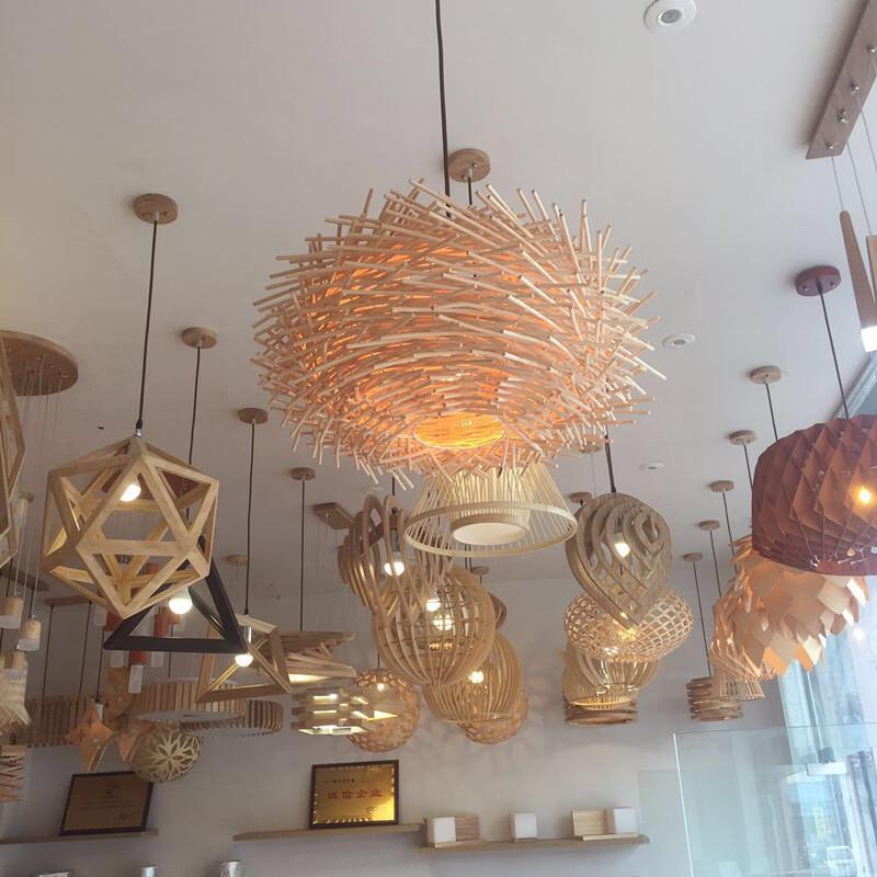 Oeny Southeast Asian Rattan Pendant Light