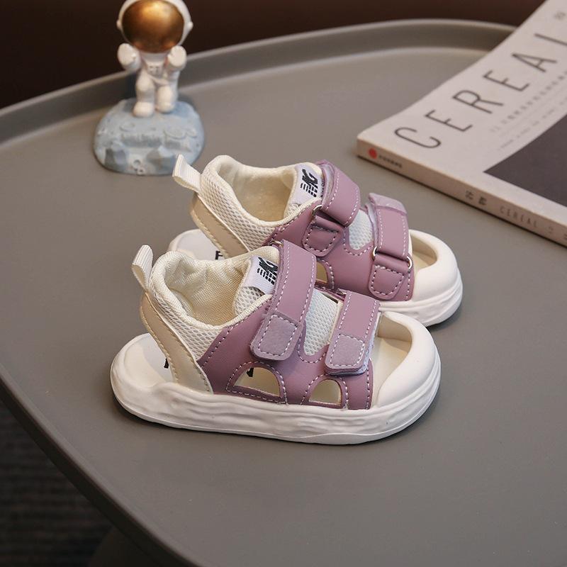 Baby sandals toddler shoes summer 2025 new baby shoes soft sole baby shoes children's shoes trend
