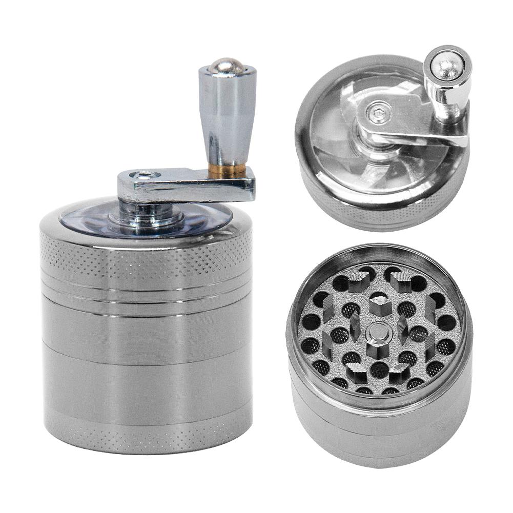 Broyeur à métaux neuf, broyeur à noix en aluminium et à épices dures pour noix de muscade, gingembre, sel gemme et poivre, outils à main, broyeurs