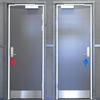 Acryl Toiletten-Schlüsselanhänger-Anhänger für Damen und Herren mit 5 Stück Drahtringen
