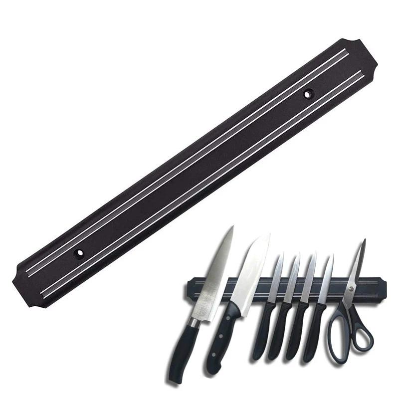 Magnetic Knife Strip Scratch Proof Strong Suction No Drill Easy Install for Home Kitchen Housewarming Gift Cutlery Storage