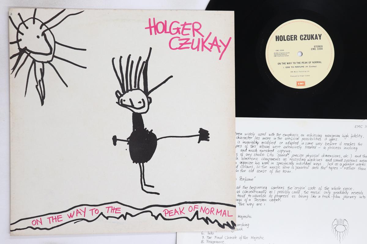 

LP Record HOLGER CZUKAY - On The Way To The Peak Of Normal EMC3394 EMI ELECTROLA 1981 UK Rock Used