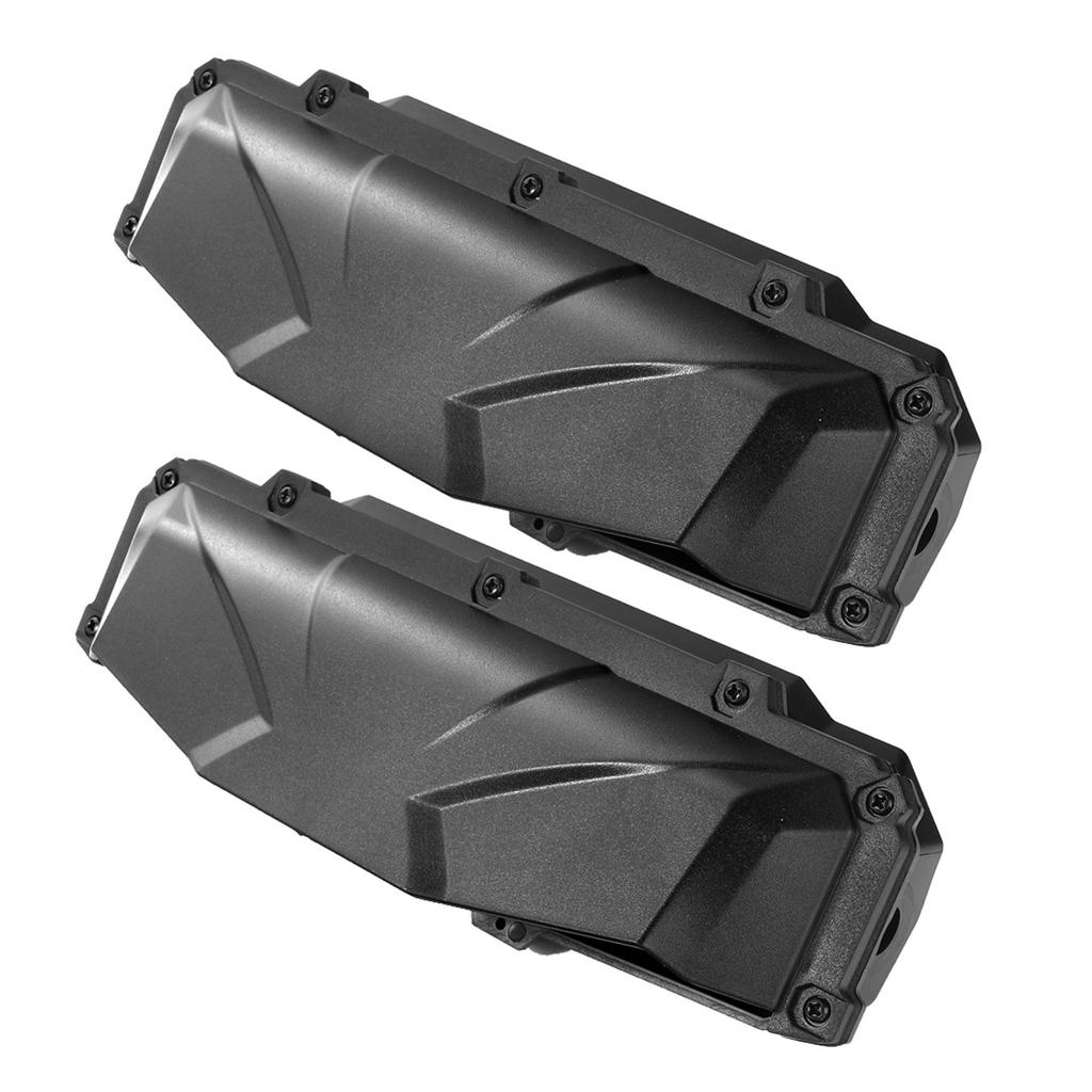 1 Pair Adjustable Windshield Ventilation Safeguards Interior System Defrost Compatible for UTV Hard Coated Polycarbonate