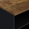 TV Cabinet 80 X 33 X 46 Cm Solid Mango Wood & Engineered Wood