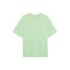 Li-Ning Skateboard Series Letter Print Loose Casual Short Sleeve Drop Shoulder T-Shirt Unisex Tops Quiet-Green AHST023-2