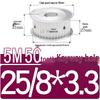 Dual-Sided Flat Timing Pulley: 5M50 Teeth, Width Options 11/16/21/27AF, Bore Size 8-30.
