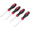 4Pcs Pick Hook Set Accurate Car Automotive O Ring Oil Seal Gasket Puller Remover 155mm