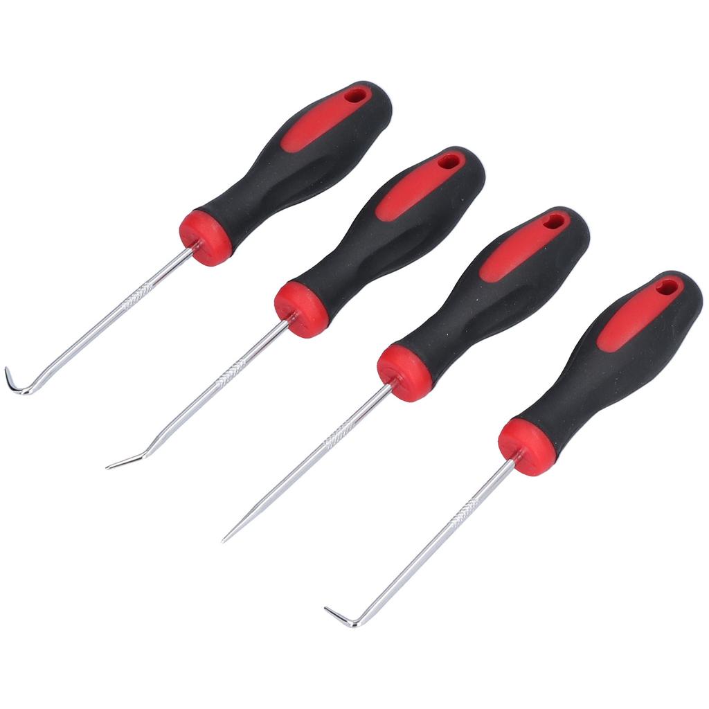4Pcs Pick Hook Set Accurate Car Automotive O Ring Oil Seal Gasket Puller Remover 155mm