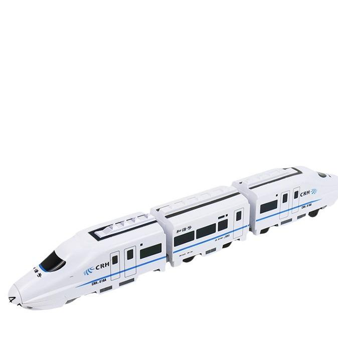 Brand Electric High-Speed Rail Harmony Train Toy with Sound Effects and Easy Assembly