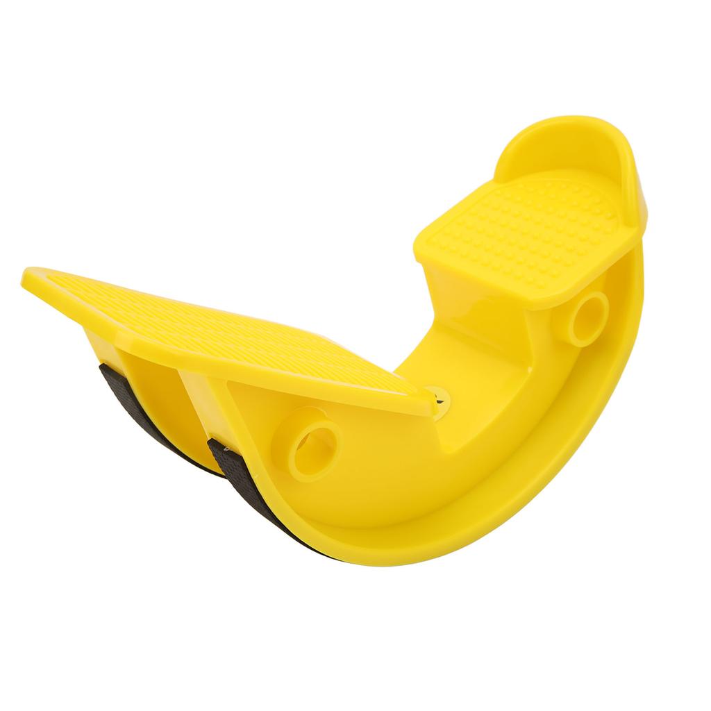 Calf Stretcher Prevent Slip Fatigue Relief Pain Reduction Plantar Massage Foot Rocker for Achilles Tendonitis Yellow
