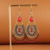 Retro Miao Silver Tassel Earrings: Ethnic Yunnan Long Dangle Women's Jewelry