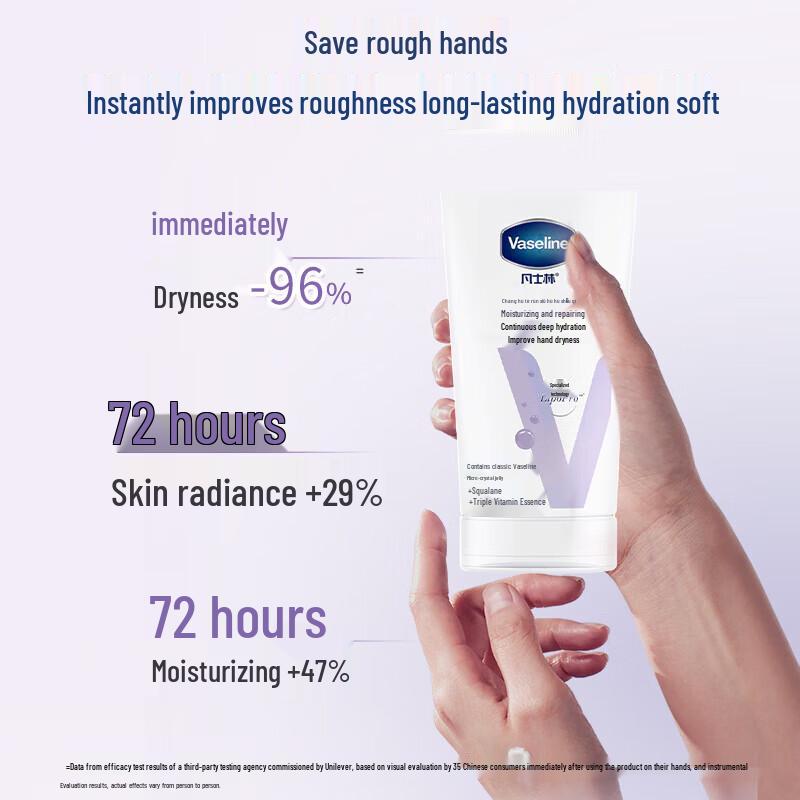 Vaseline Hand Cream & Clear Scalp Care Shampoo Bundle