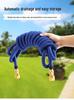 High-Pressure Telescopic Water Hose with Explosion-Proof Nozzle for Car Wash and Gardening