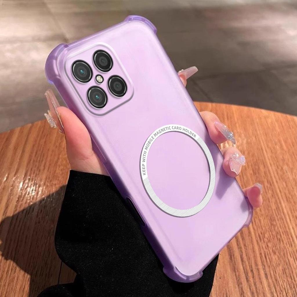 Soft Matte Candy Casing for HONOR X8 4G Aesthetic Translucent Drop Protection Case
