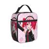 Kasane Teto Fille Vocaloid Sac à Lunch Isotherme Grand Contenant Repas Anime Sac Glacière Sac Fourre-tout Boîte à Lunch Collège Sac Repas Extérieur