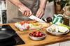 Ballarini Tevere Santoku Knife, 18cm, All Steel, Stainless Steel, Officially Sold in Japan, Tevere 18587-181