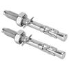 2Pcs Stainless Steel Setscrew Anchor Screw Expansion Bolt Piton Outdoor Climbing Equipment