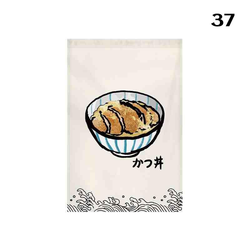 Japanese Style Doorway Short Curtain Kitchen Partition Noren Izakaya Sashimi Bistro Restaurant Sushi Shop Decor Adversing Sign