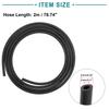 ACROPIX Front Windshield Washer Nozzle Windshield Washer Hose with 4 Connectors 2M Volvo Compatible with S40 Black 7pcs