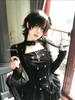 Gothic Set for Top and Skirt Double Button Top Mini Subculture Y2K Open Idol Long Winter XL [MODKOKU] 2-Piece Women Set, & Skirt, Style, Tiered,