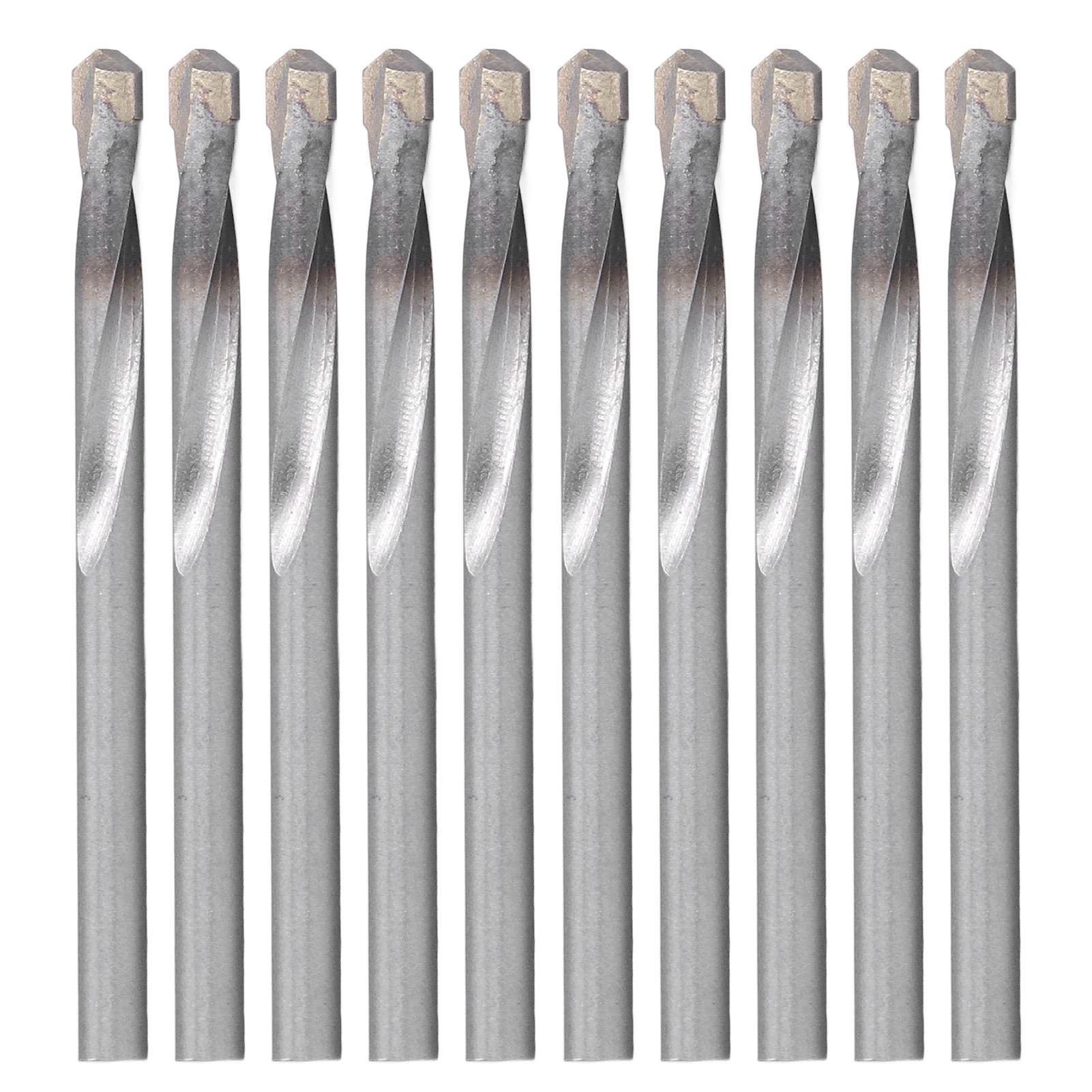 

10 шт. Спиральное сверло из цементированного карбида, сверло из вольфрамовой стали для нержавеющей стали, диаметр 5,5 мм