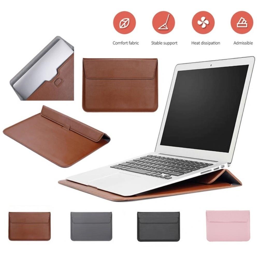 Magnetické Zavírání Pouzdro na Notebook Kožené Pouzdro na Notebook Jednoduché 13palcové Tašky na Notebook Cestovní