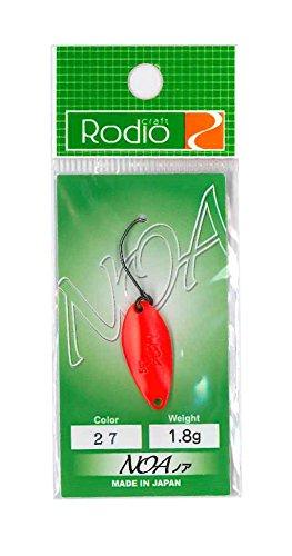 Rodiocraft NOA 1.8g #27 Fluorescent R/Gold 1.8g золотой
