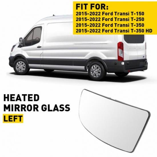 Mirror Glass Lower Convex Driver Side LH for 150 Transit Ford 250 350 2015-