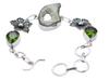 Solar Quartz Peridot Gemstone Handmade Bracelet Jewelry BR 178
