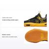 Scarpe da Basket Basse Rimbalzanti Ammortizzanti Cloud Resistenti Leggere Scarpe da Basket per Bambini Nero Giallo YKBT066-1