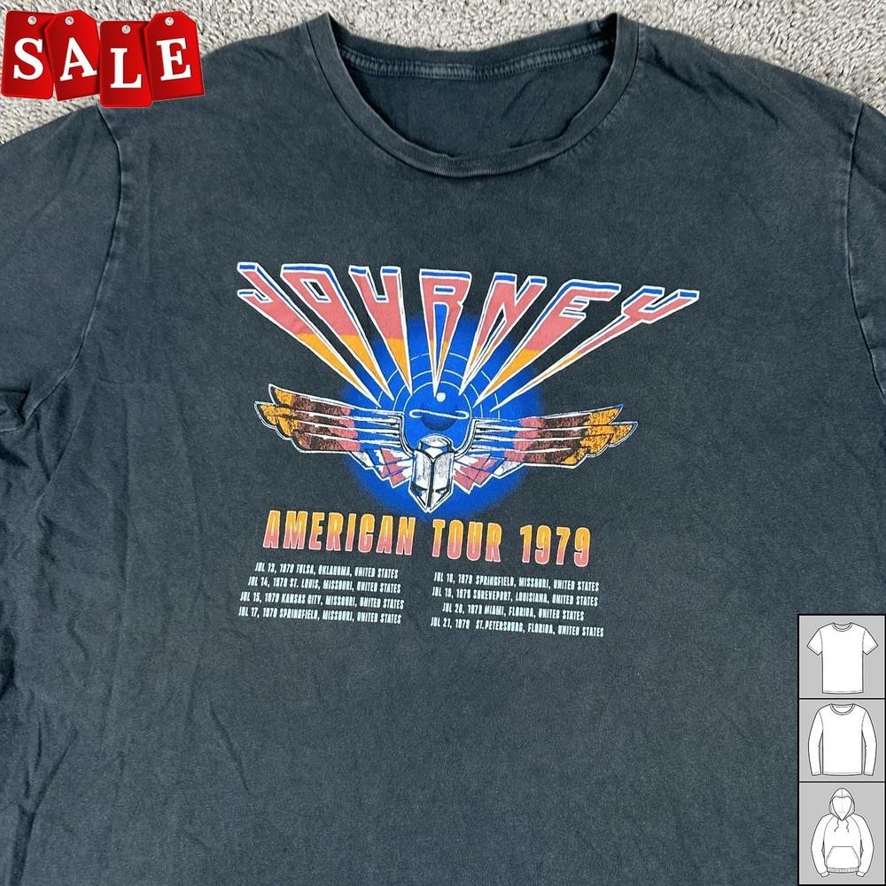 

New Popular Journey American 1979 Gift For Fans Unisex All Size Shirt TH801 Unisex T-Shirt XXXL