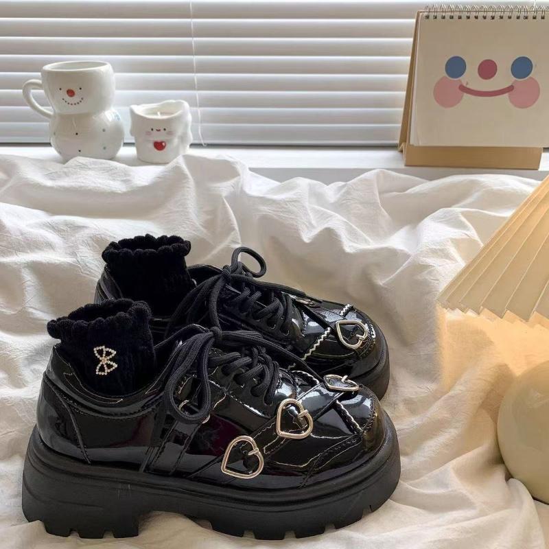 

Children s Leather Shoes New Lolita Style Girls Fashion Mary Jane Shoes Wedding Party Kids Causal Princess Platform Shoes 36