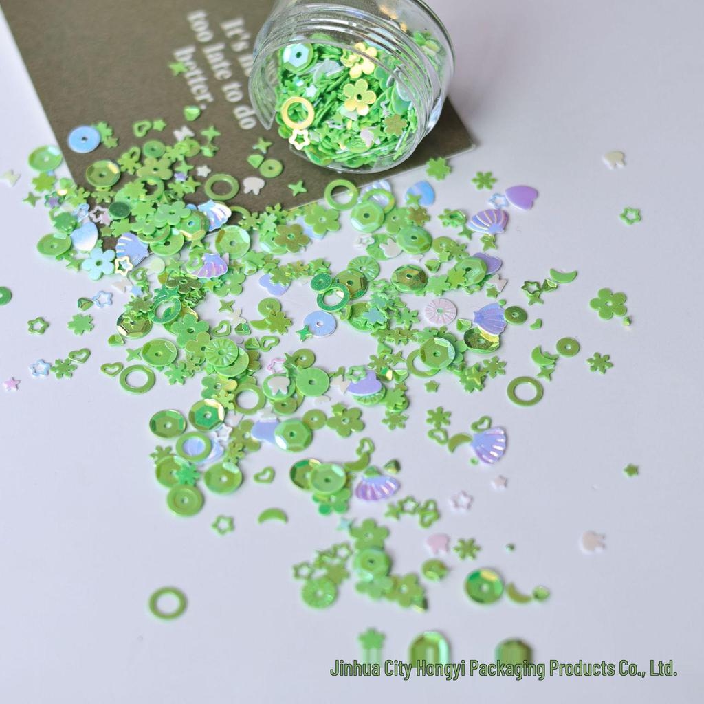 Macaron Irregular Shape Glitter for DIY Nail Art & Accessories