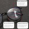 New Round Frame Pochromic Reading Glasses Men Women Progressive Multifocal Eyewear Ultralight HD Lens Far Sight Eyeglasses