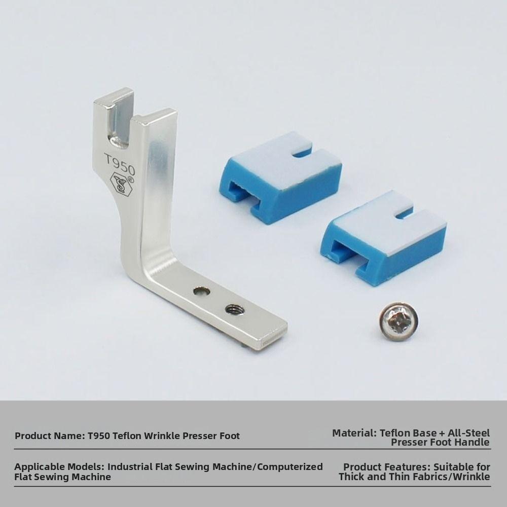 T950 Sewing Presser Foot Ruffling Presser  Fabric Gathering Attachment For Stitching